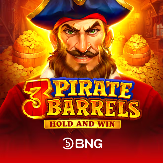 3 Pirate Barrels: Hold and Win